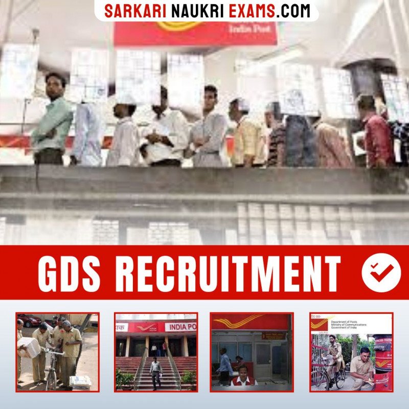 Gds Recruitment Gds Gramin Dak Sevak Govt Job Vacancy