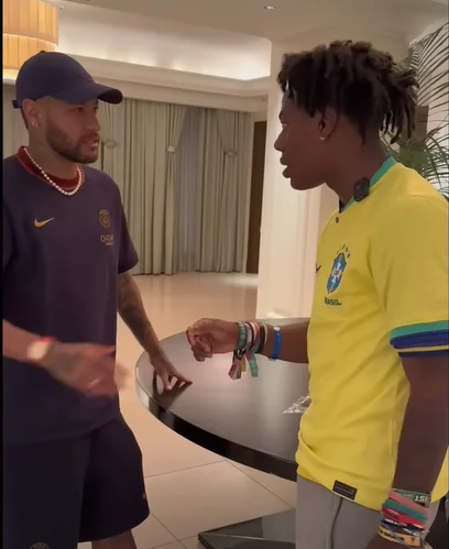 Speed met with Neymar ???????? (2023)