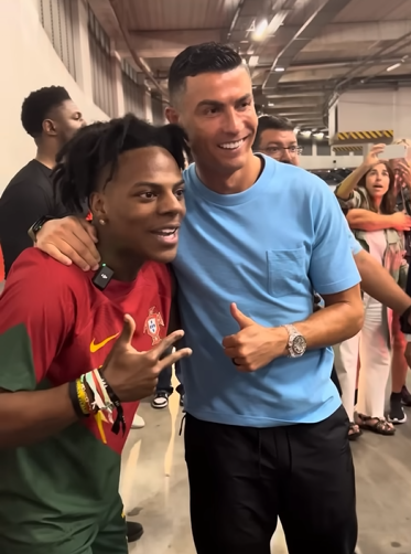 Speed's fan moments with Ronaldo