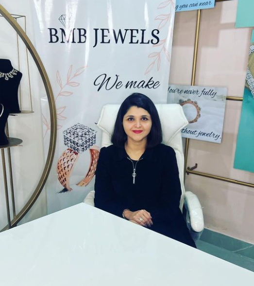 Mitali at her BMB Jewels 