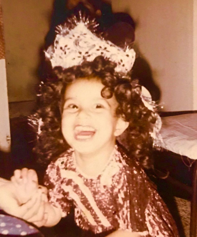 Mehwish Hayat's Childhood Photo