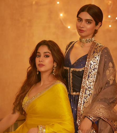 Khushi Kapoor with Elder Sister (Janhvi Kapoor)