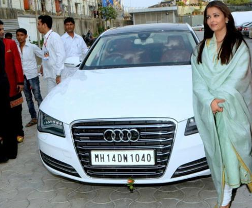 Aaradhya Bachchan's Mother Car (Audi A8L)
