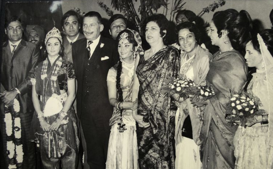 Sam Manekshaw with Family & Friends