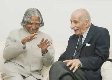 Sam Manekshaw with APJ Abdul Kalam