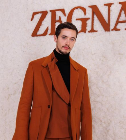 Tom Blyth Image with ZEGNA