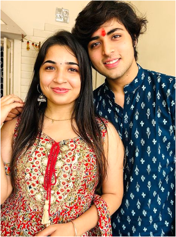 Raj Grover and his sister