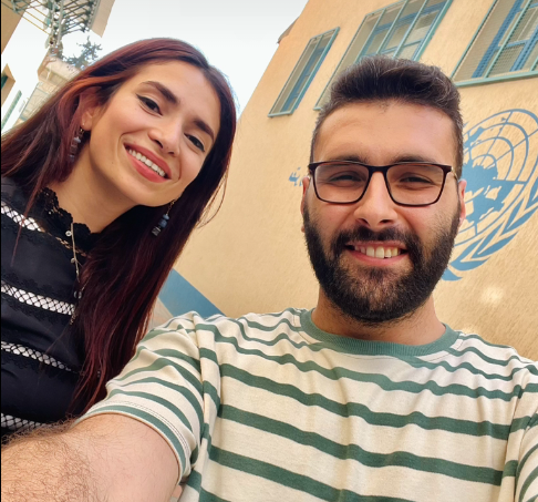 Selfi, during UNRWA program