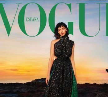 Úrsula Corberó On the Cover Page of VOGUE Magazine.