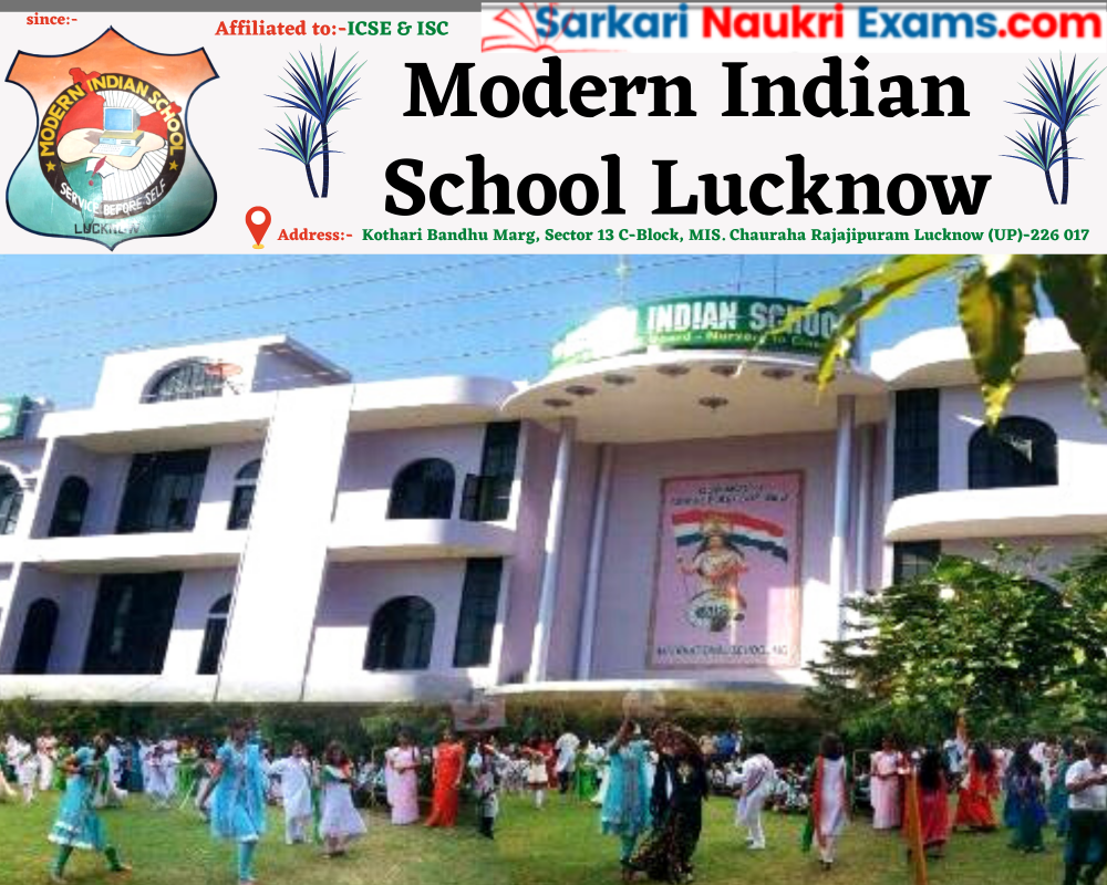 Modern Indian School Lucknow MIS   1609596639Modern Indian School, Lucknow 