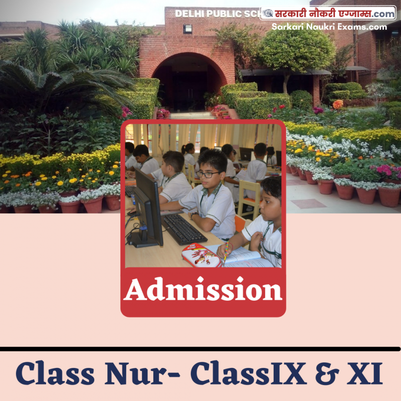 Admission Details Delhi Public School, Noida (UP) For Year 2024-2025