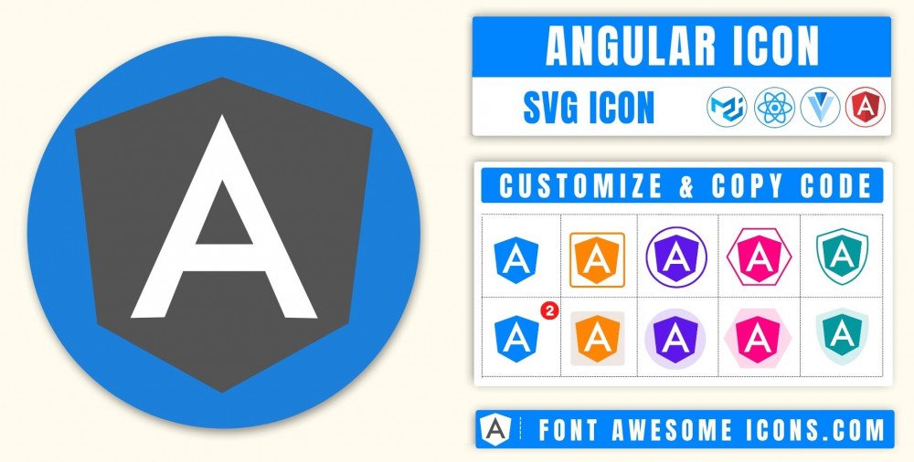 Angular Icon SVG Free Angular SVG Icon Code Path, HTML/CSS White