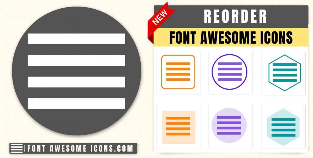 Sắp xếp biểu tượng Font Awesome - Lớp CSS fa fa reorder, fa fa ...
Với lớp CSS fa fa reorder và fa fa..., bạn hoàn toàn có thể sắp xếp lại thứ tự của những biểu tượng Font Awesome trong website của mình một cách thuận tiện và tùy chỉnh. Bạn có thể căn giữa, căn phải hoặc căn trái các icon và tạo ra những hiệu ứng tuyệt vời cho website của mình.