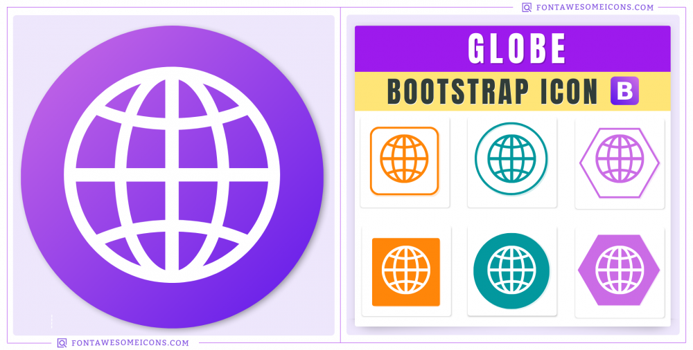 1661836934Bootstrap Globe Icon 