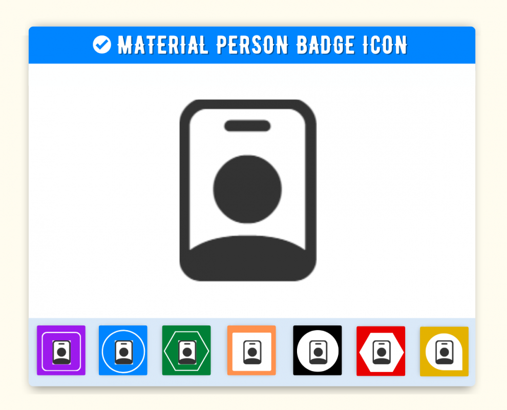 Với Bootstrap Person Badge Icon with Angular Material, bạn có thể thể hiện thông tin cá nhân của mình theo cách thể hiện phong cách và chuyên nghiệp hơn bọa giờ hết. Giải quyết vấn đề trực quan và hiệu quả bằng cách khám phá ngay hình ảnh liên quan đến từ khóa này, sẽ không làm bạn thất vọng đâu!