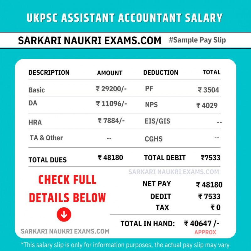 ukpsc-assistant-accountant-salary-2024-monthly-payment-in-hand-amount