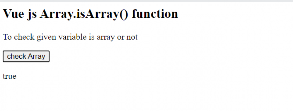 vue-js-array-isarray-method-check-isarray-object-is-array-or-not