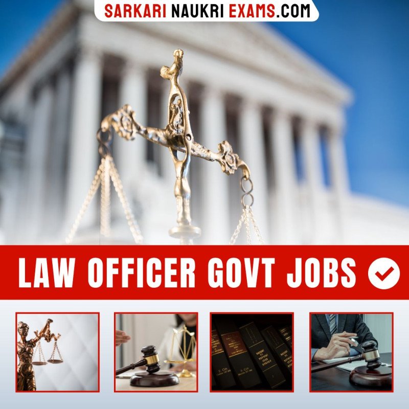 Law Officer Recruitment 2024 Law Officer Govt Job Vacancy 202424