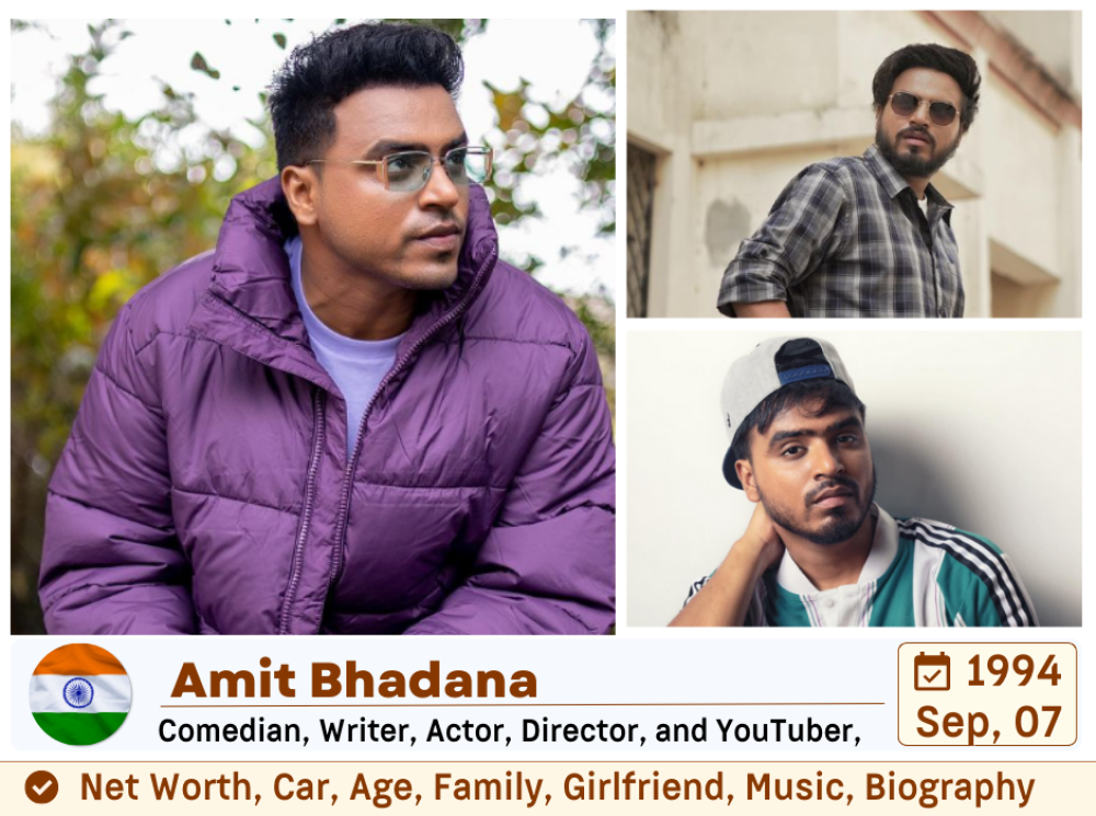 Amit Bhadana Net Worth 2023: Age, Girlfriend (GF), Family, Comedy ...