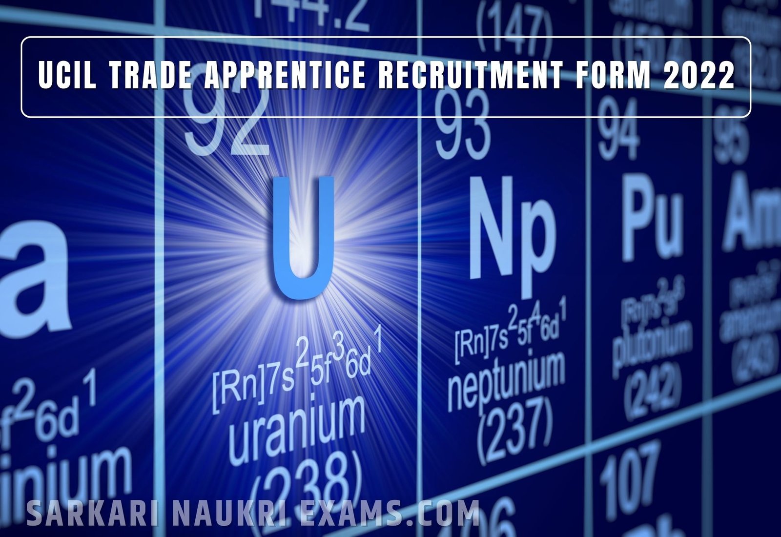 UCIL Trade Apprentice Recruitment Form 2022 | ITI Pass Job