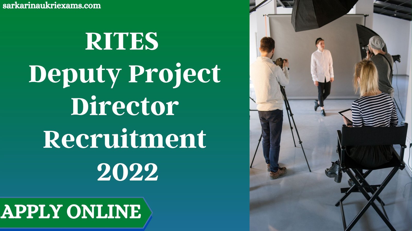 RITES Deputy Project Director Recruitment 2022 | 5 Post Vacancy Apply Form