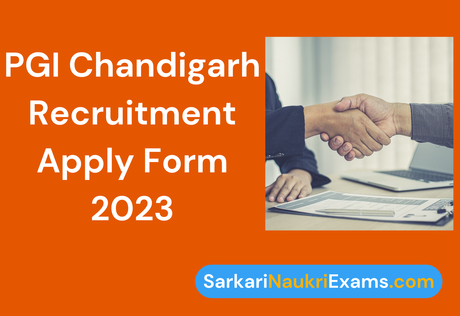 PGI Chandigarh Assistant Purchase Officer Recruitment Form 2023