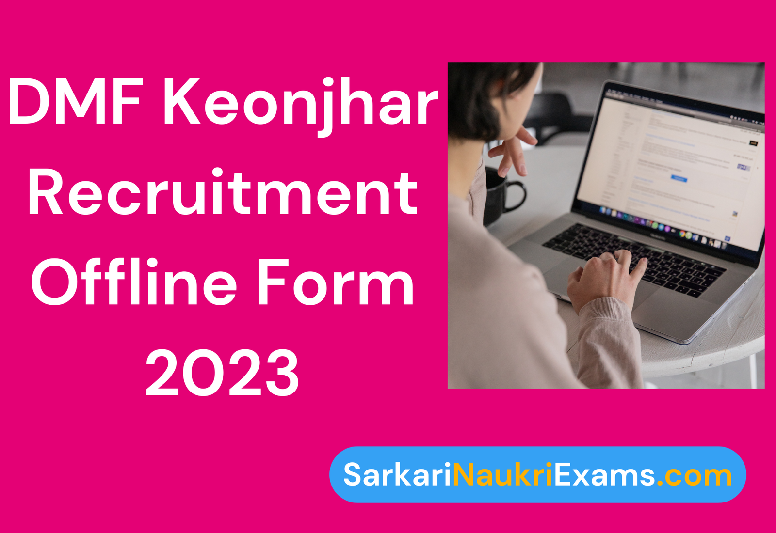 DMF Keonjhar Recruitment Notification 2023 | Direct Interview Apply Offline Form