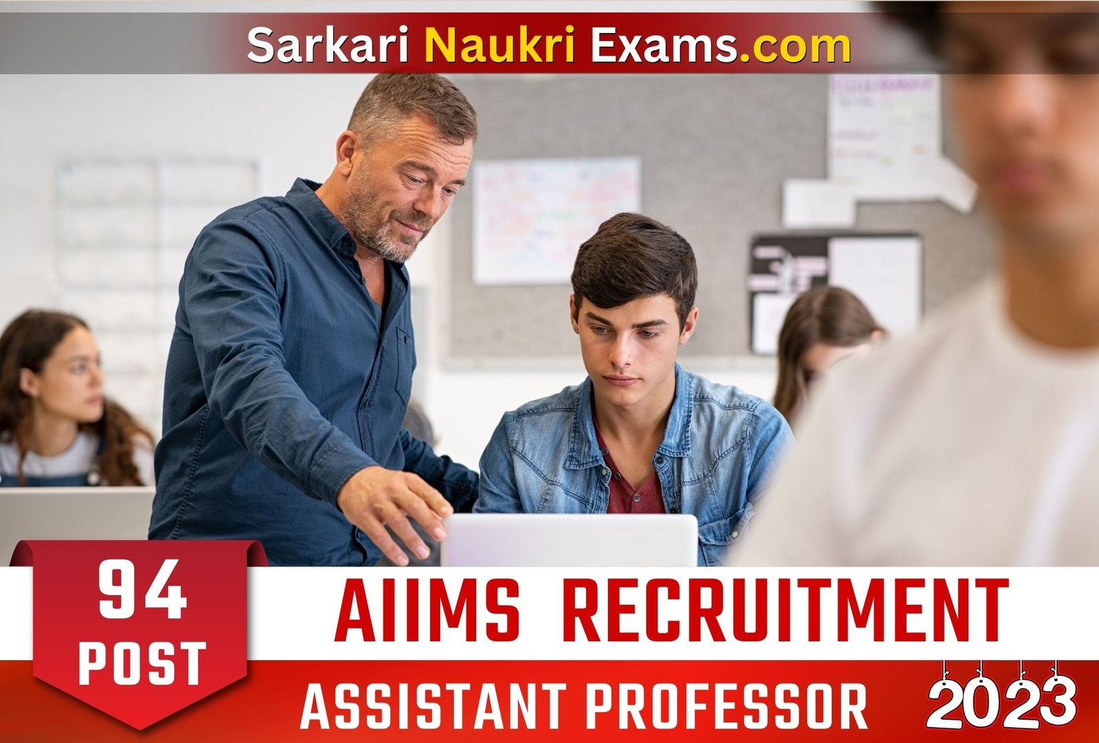 AIIMS Assistant Professor Recruitment 2023 94 Post Vacancy Apply