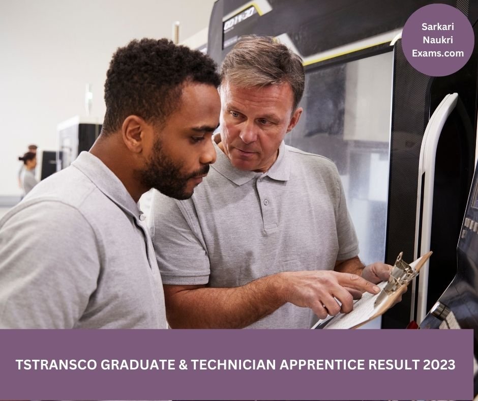 TSTRANSCO Graduate & Technician Apprentice Result 2023 | Download Link, [Merit List]