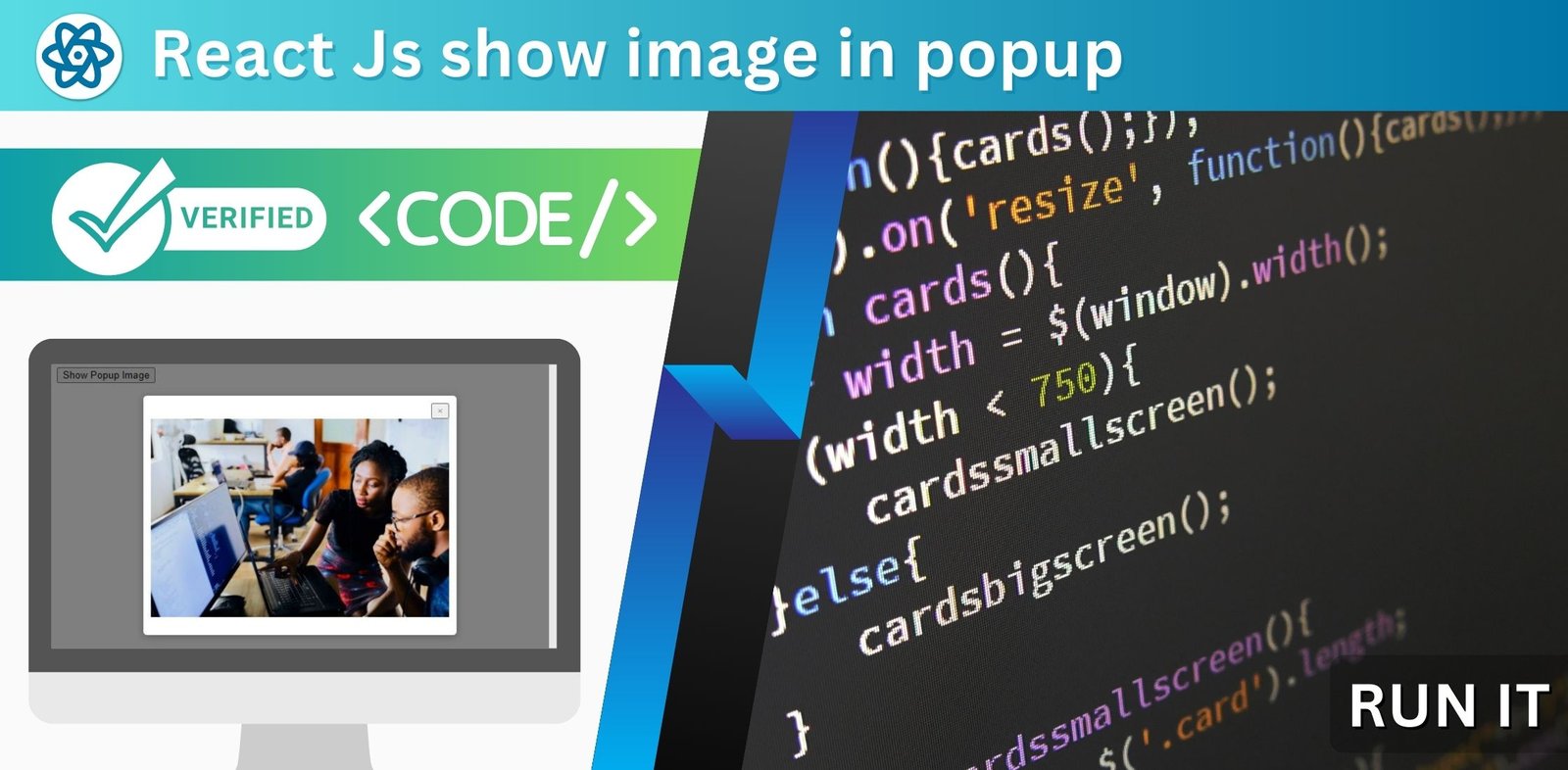 React Image Popup on click