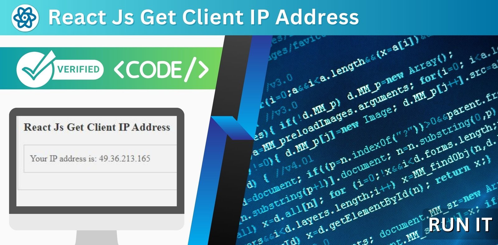 React Js Get Client IP Address