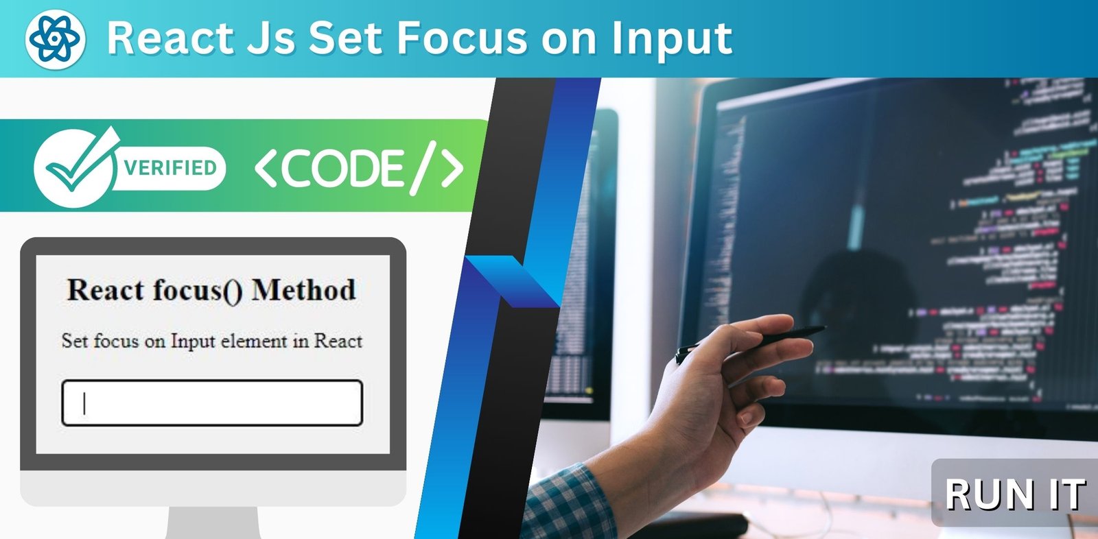React Js Set Focus on Input field after rendering