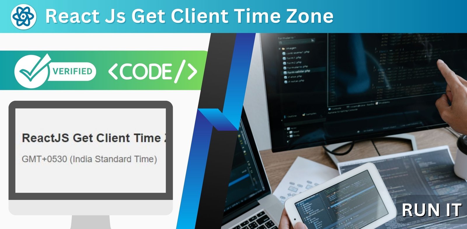 React Js Get Client Time Zone