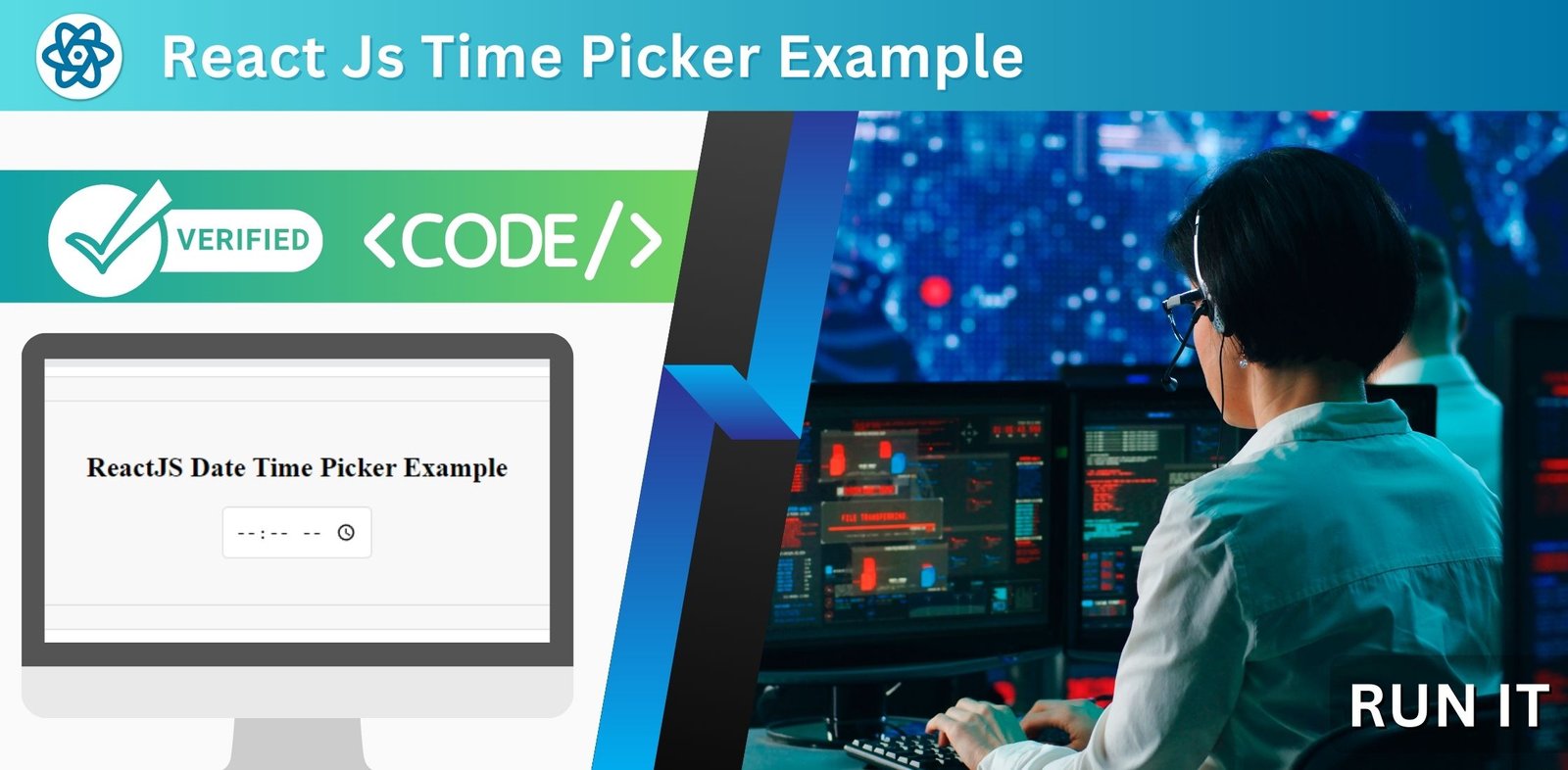 React Js Time Picker Example