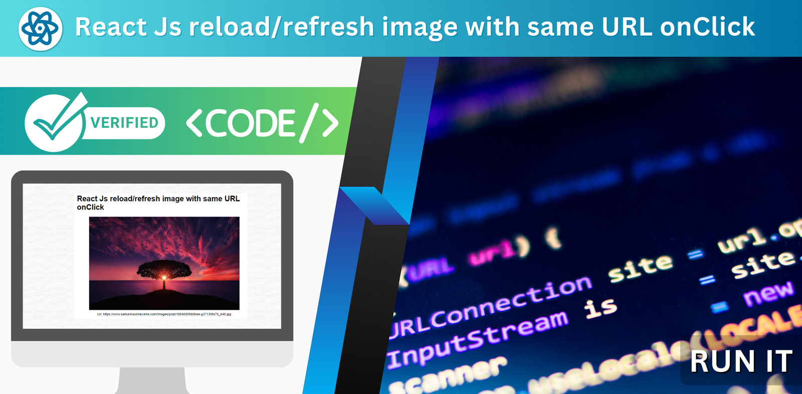 React Js reload/refresh image with same URL onClick