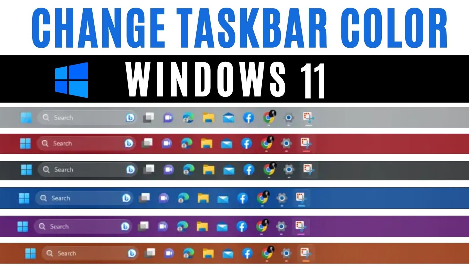 How to change taskbar color in Windows 11 PC (Desktop)/Laptop