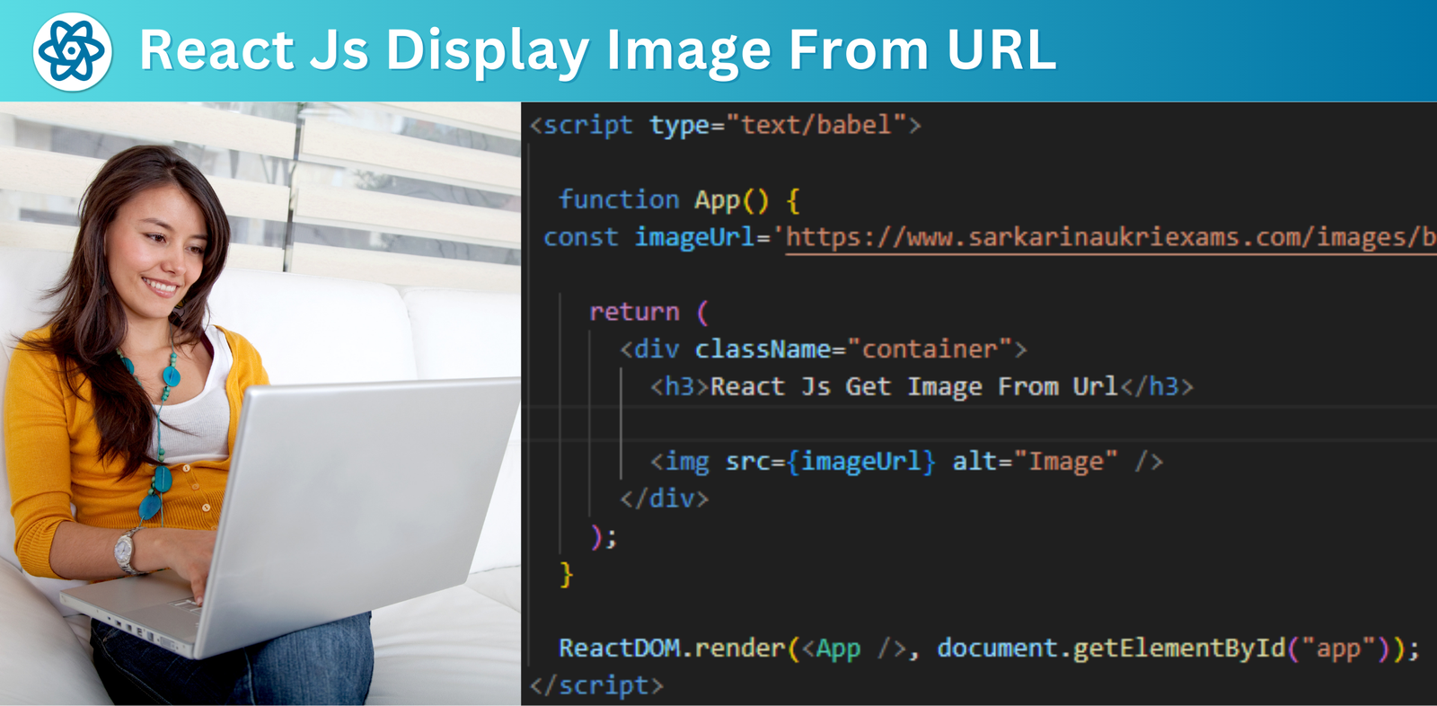 React Display Image From URL