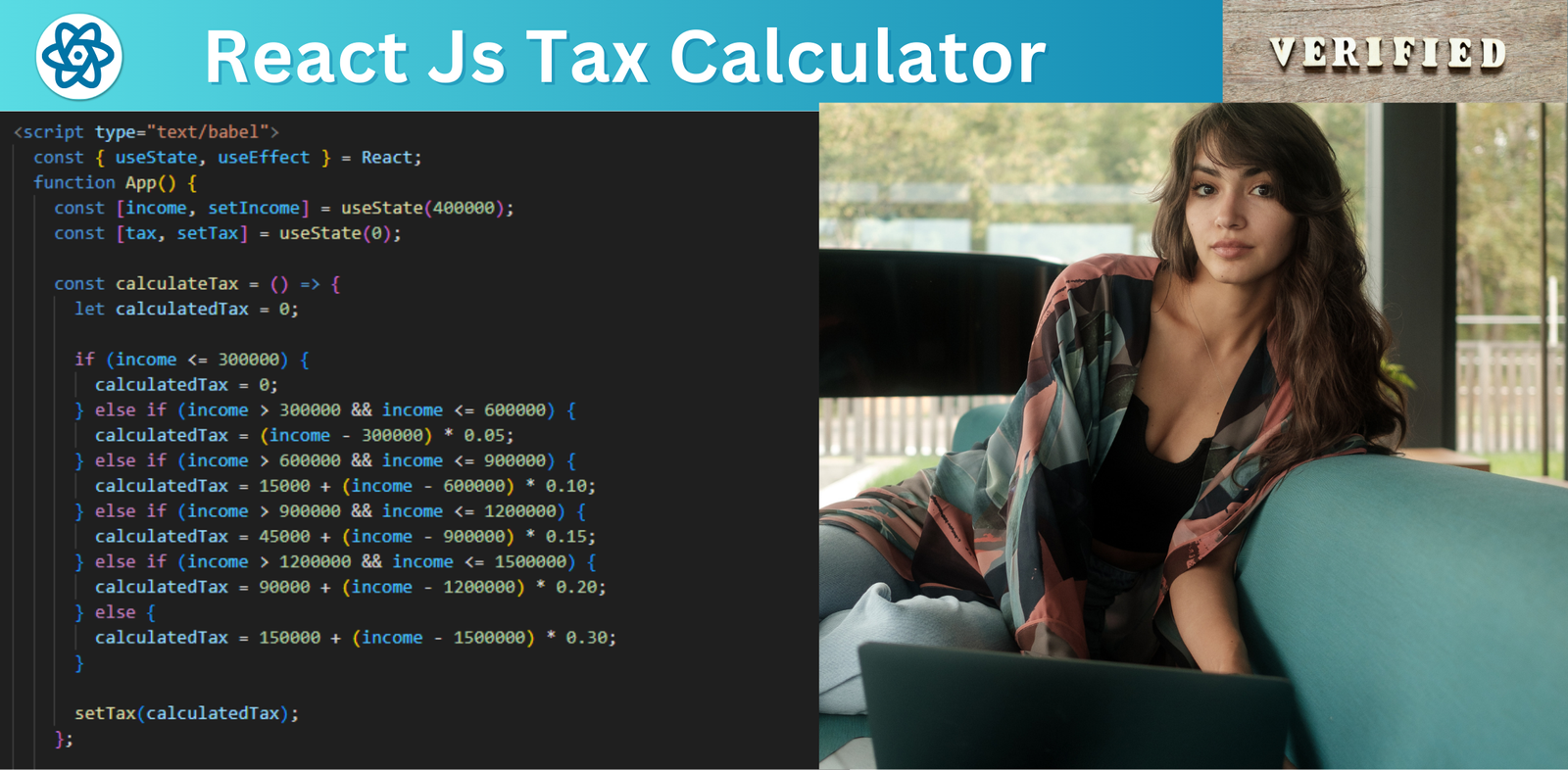 React Js Tax Calculator